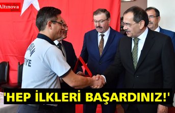 'HEP İLKLERİ BAŞARDINIZ!'