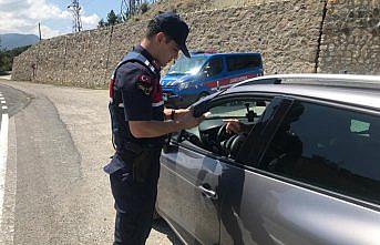 Jandarmadan 17 kişiye 7 bin 432 lira para cezası