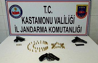 Kastamonu'da uyuşturucu ve silah kaçakçılığı operasyonları