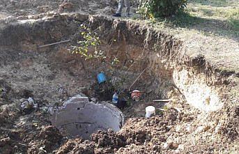 Kayan toprak altında kalan kişi yaralandı
