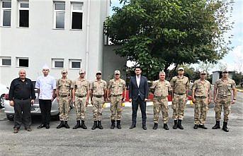 Kaymakam Şenay'dan jandarmaya ziyaret