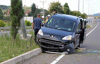 Ordu'da trafik kazası: 4 yaralı