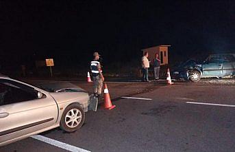 Samsun'da trafik kazaları: 13 yaralı