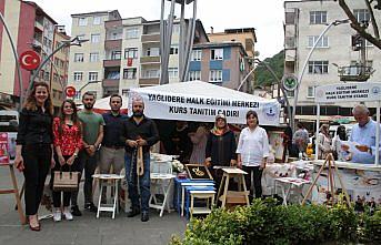 Yağlıdere'de Halk Eğitim Merkezi kursları tanıtıldı