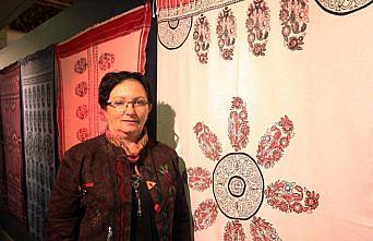 600 yıllık Tokat yazma motifleri sergilendi