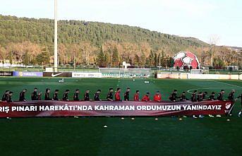 A Milli Futbol Takımı'ndan Mehmetçik'e destek