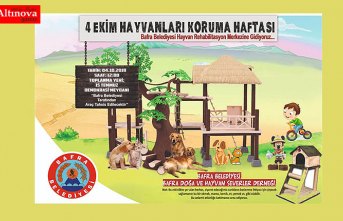 BAFRA HAYVAN HAKLARI KORUMA GÜNÜNE FARKLI HAZIRLANIYOR