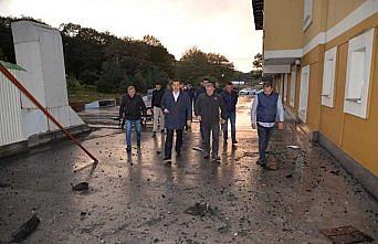 Bolu Dağı Polisevi'nde çıkan yangın