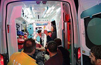 Bolu'da iki otomobil çarpıştı: 6 yaralı