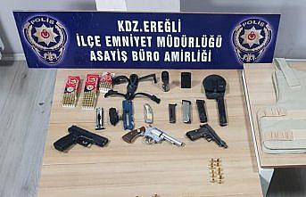 Ereğli'de 9 ayrı suçtan aranan şüpheli yakalandı