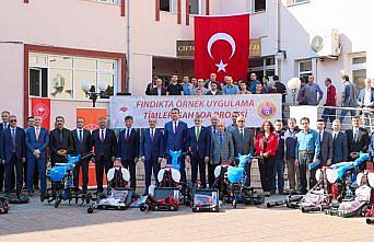 Fındıkta kalite ve verimlilik için ekipman desteği