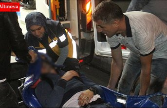 HACINABİ MAHALLESİNDE 1 KİŞİ SİLAH İLE KAFASINDAN YARALANDI