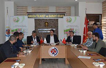 Havza'da 9 milyonluk iki yatırım için imzalar atıldı