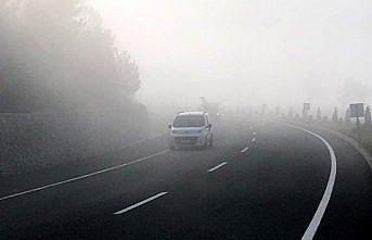 Kastamonu'da sis ulaşımı olumsuz etkiliyor