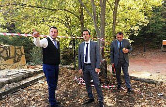 Kaymakam Altuntaş, Boraboy Gölü'nde incelemede bulundu