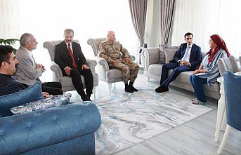 Kaymakam Altuntaş'tan şehit ailelerine ziyaret