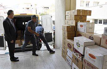 Mehmetçik'e 1071 kilogram pestil ve köme gönderildi