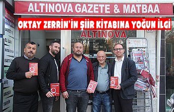 OKTAY ZERRİN’İN ŞİİR KİTABINA YOĞUN İLGİ