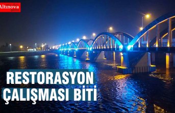 Restorasyon çalışması bitti
