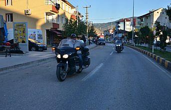 Rus motosikletçiler Türkiye ve Yunanistan turunda