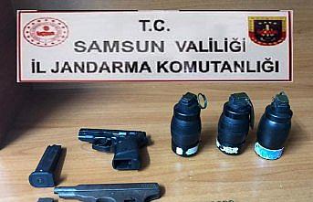 Samsun'da jandarmadan silah operasyonu