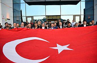 Samsun'dan Barış Pınarı Harekatı'na destek