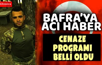 ŞEHİDİMİZİN CENAZE PROGRAMI BELLİ OLDU