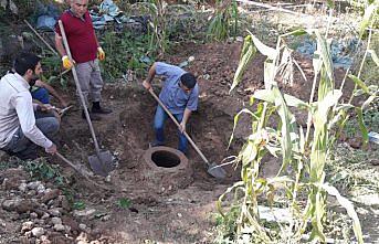 Tarihi eserleri yağmur suyu ortaya çıkardı