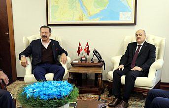 TOBB Başkanı Rifat Hisarcıklıoğlu, Düzce'de