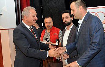 Tokat'ta kan bağışında bulunanlara madalya