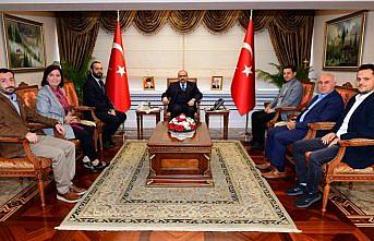 TSYD Trabzon Şubesi yöneticilerinden Vali Ustaoğlu'na ziyaret