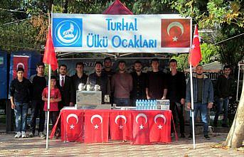Turhal'da Mehmetçik'e destek için kampanya