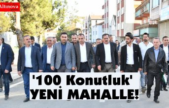'100 Konutluk' YENİ MAHALLE!