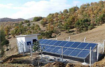 Amasya'da kendi elektriğini üreten içme suyu binası hizmete girdi