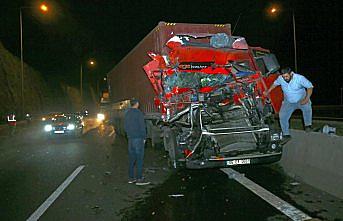 Anadolu Otoyolu'nda zincirleme trafik kazası