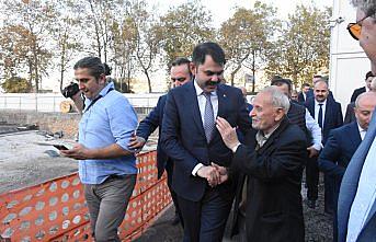 Bakan Kurum, Zonguldak'ta cami temel atma törenine katıldı