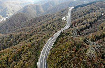 Bolu Dağı'nda renk cümbüşü