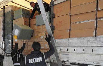 Bolu'da 2,8 milyon liralık kaçak elektronik eşya ele geçirildi