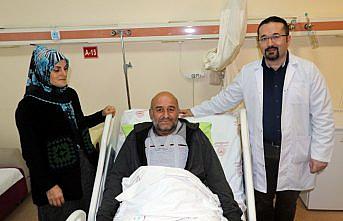 Ermenistan'da kalp krizi geçiren tır şoförü Rize'de sağlığına kavuştu
