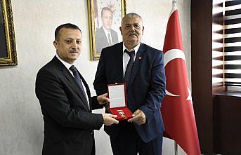 Gümüşhane'de 6 Kıbrıs gazisine madalya verildi