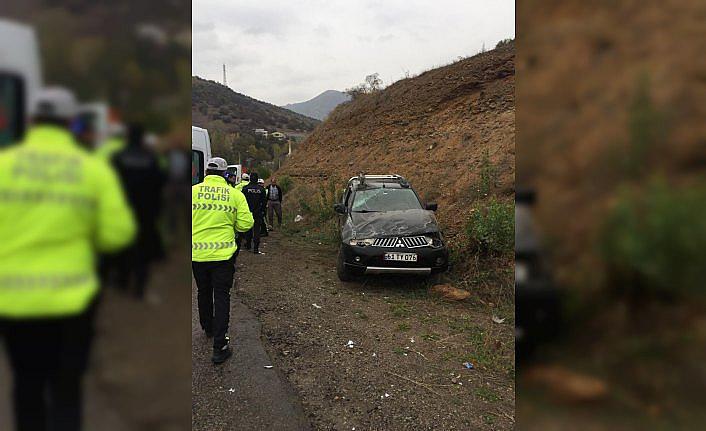 Gümüşhane'deki iki trafik kazasında 9 kişi yaralandı