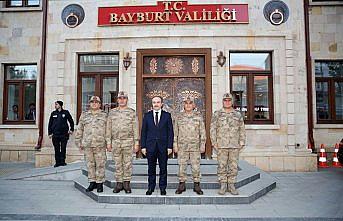 Jandarma Genel Komutanı Orgeneral Arif Çetin'den Bayburt Valiliği'ne ziyaret