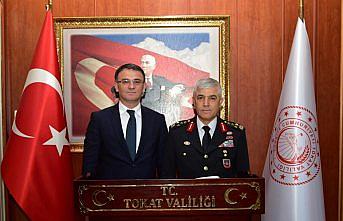 Jandarma Genel Komutanı Orgeneral Çetin, Tokat Valisi Balcı'yı ziyaret etti