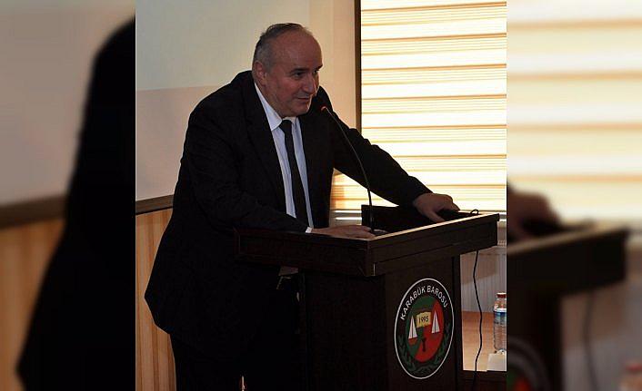 Karabük Barosu TBB'nin olağanüstü genel kurula götürülmesine karşı