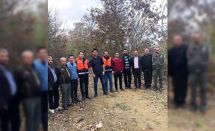 Kavak Kaymakamı Engin Şenay orman sahasını inceledi