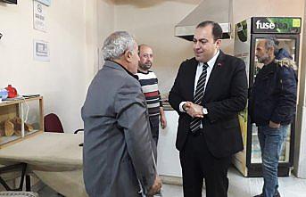Kaymakam Karataş esnafı ziyaret etti