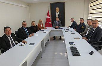 Merzifon'da Üniversite Güvenlik Koordinasyon Toplantısı yapıldı