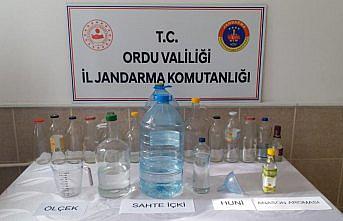Ordu'da kaçak içki operasyonunda bir kişi yakalandı