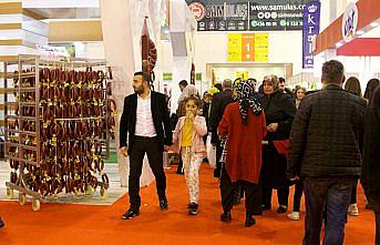 Samsun'da gıda fuarını dört günde 37 bin 772 kişi ziyaret etti