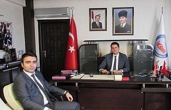 Savcı Aktaş'tan Kaymakam Şenay'a ziyaret